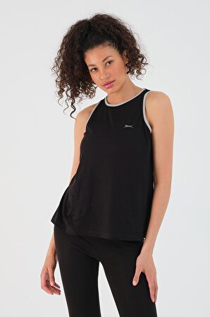 Slazenger GAZ Kadın Atlet Siyah