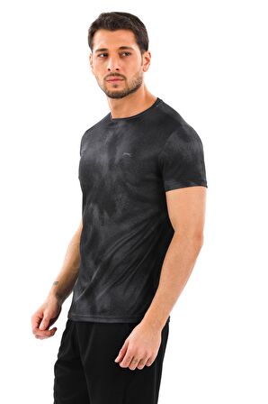 Slazenger RADZIM Erkek T-Shirt Siyah