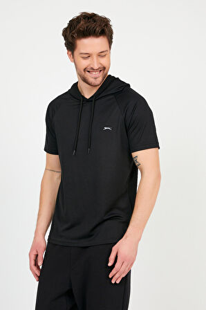 Slazenger RAGNA IN Erkek  Siyah Tişört