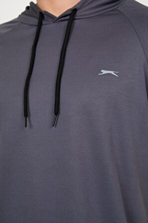 Slazenger RAGNA IN Erkek  Koyu Gri Tişört