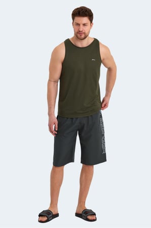 Slazenger RUNIST Erkek  Koyu Gri Mayo