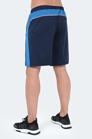 Slazenger RAGUEL Erkek Cepli Fıtness Lacivert Şort