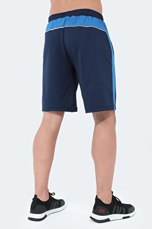 Slazenger RAGUEL Erkek Cepli Fıtness Lacivert Şort