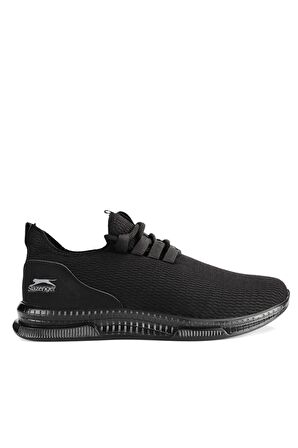 Slazenger ABENA Sneaker Erkek Ayakkabı Siyah / K.Gri