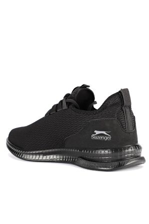 Slazenger ABENA Sneaker Erkek Ayakkabı Siyah / K.Gri