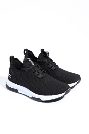 Slazenger ABENA Sneaker Kadın Ayakkabı Siyah / Beyaz