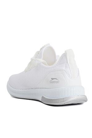 Slazenger ABENA Sneaker Kadın Ayakkabı Beyaz / Gümüş
