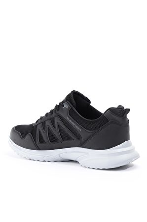 Slazenger A-BOUT Sneaker Erkek Ayakkabı Siyah / K.Gri