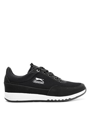 Slazenger ANGLE I Sneaker Kadın Ayakkabı Siyah / Beyaz