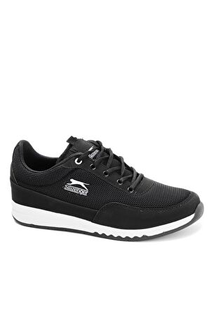 Slazenger ANGLE I Sneaker Kadın Ayakkabı Siyah / Beyaz