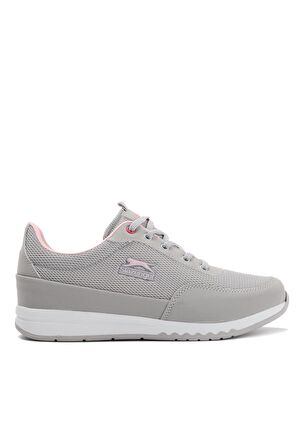 Slazenger ANGLE I Sneaker Kadın Ayakkabı Gri / Pembe
