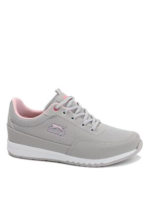 Slazenger ANGLE I Sneaker Kadın Ayakkabı Gri / Pembe