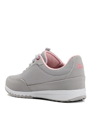 Slazenger ANGLE I Sneaker Kadın Ayakkabı Gri / Pembe