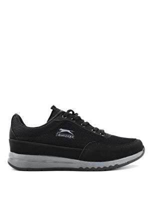 Slazenger ANGLE I Sneaker Kadın Ayakkabı Siyah / Siyah