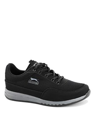 Slazenger ANGLE I Sneaker Kadın Ayakkabı Siyah / Siyah