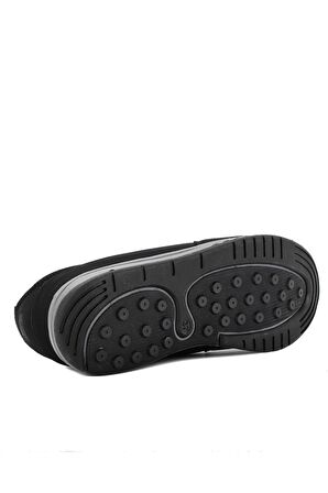 Slazenger ANGLE I Sneaker Kadın Ayakkabı Siyah / Siyah