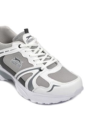 Slazenger ABRAM I Erkek  Gri Koşu & Yürüyüş Spor Ayakkabısı