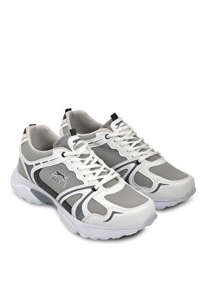 Slazenger ABRAM I Erkek  Gri Koşu & Yürüyüş Spor Ayakkabısı