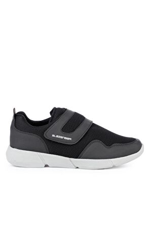 Slazenger ACA Sneaker Erkek Ayakkabı Siyah / K.Gri