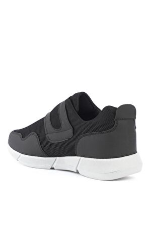 Slazenger ACA Büyük Beden Sneaker Erkek Ayakkabı Siyah / K.Gri