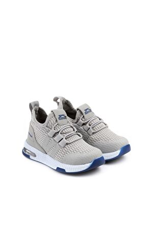 Slazenger EBBA Sneaker Erkek Çocuk Ayakkabı Gri / Mavi