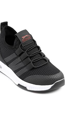 Slazenger Ebba Sneaker Erkek Çocuk Ayakkabı Siyah-Kırmızı