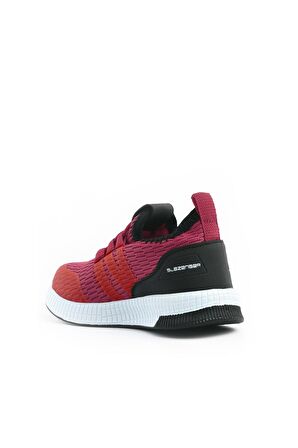 Slazenger Ebba Sneaker Erkek Çocuk Ayakkabı Kırmızı-Siyah