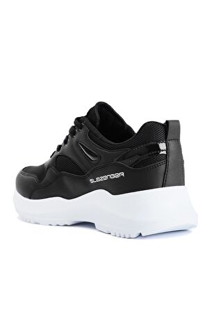Slazenger KARPOS Sneaker Kadın Ayakkabı Siyah / Beyaz