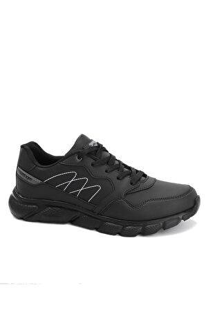 Slazenger PAULINHO I Sneaker Erkek Ayakkabı Siyah / Siyah