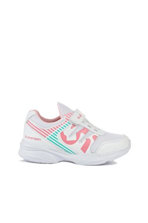 Slazenger KING Sneaker Kız Çocuk Ayakkabı Beyaz / Pembe