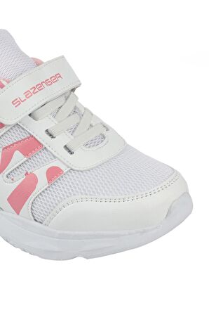 Slazenger KING Sneaker Kız Çocuk Ayakkabı Beyaz / Pembe