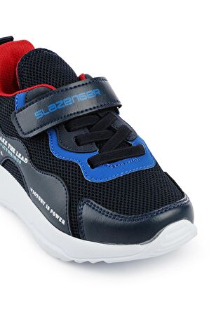 Slazenger KEALA Sneaker Erkek Çocuk Ayakkabı Lacivert / Saks Mavi