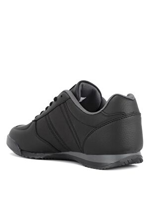 Slazenger OFFICER Sneaker Erkek Ayakkabı Siyah / Gri