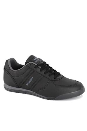 Slazenger OFFICER Sneaker Erkek Ayakkabı Siyah / Gri