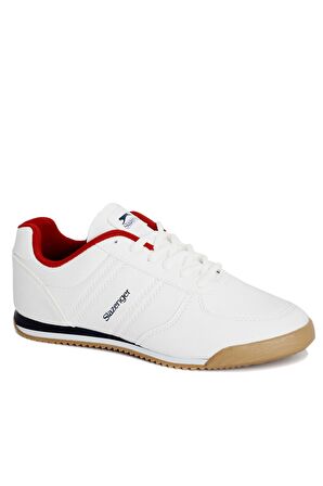 Slazenger OFFICER Sneaker Erkek Ayakkabı Beyaz / Lacivert