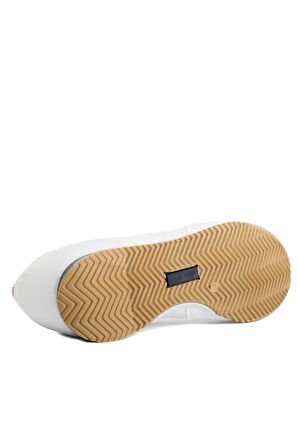 Slazenger OFFICER Sneaker Erkek Ayakkabı Beyaz / Lacivert