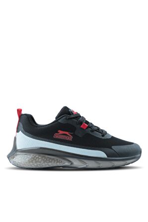 Slazenger TURBO Sneaker Erkek Ayakkabı Siyah / Kırmızı