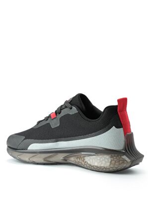 Slazenger TURBO Sneaker Erkek Ayakkabı Siyah / Kırmızı