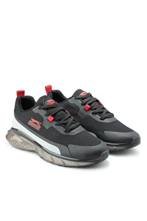 Slazenger TURBO Sneaker Erkek Ayakkabı Siyah / Kırmızı