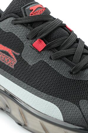 Slazenger TURBO Sneaker Erkek Ayakkabı Siyah / Kırmızı