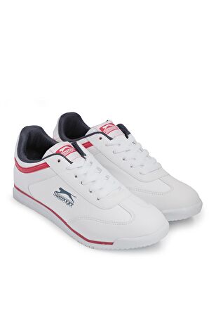 Slazenger MOJO I Sneaker Kadın Ayakkabı Beyaz / Kırmızı