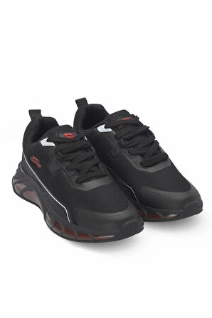 Slazenger 500 Siyah-Kırmızı Erkek Sneaker Ayakkabı