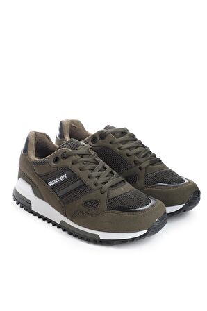 Slazenger MAROON I Erkek  Haki Günlük Spor Ayakkabısı