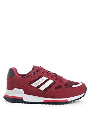 Slazenger MAROON Sneaker Unisex Ayakkabı Bordo