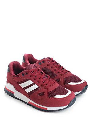 Slazenger MAROON Sneaker Unisex Ayakkabı Bordo
