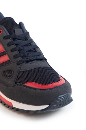 Slazenger MAROON I Erkek  Lacivert / Kırmızı Günlük Spor Ayakkabısı