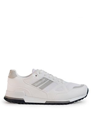 Slazenger MAROON Sneaker Unisex Ayakkabı Beyaz / Gri