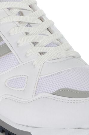 Slazenger MAROON Sneaker Unisex Ayakkabı Beyaz / Gri