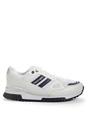 Slazenger MAROON Sneaker Unisex Ayakkabı Beyaz / Lacivert