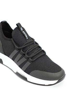 Slazenger TUESDAY Sneaker Unisex Ayakkabı Siyah / Kırmızı